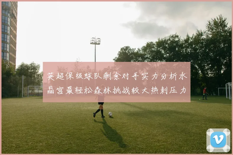 英超保级球队剩余对手实力分析水晶宫最轻松森林挑战较大热刺压力中等