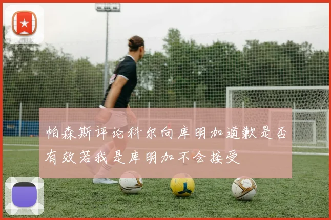 帕森斯评论科尔向库明加道歉是否有效若我是库明加不会接受